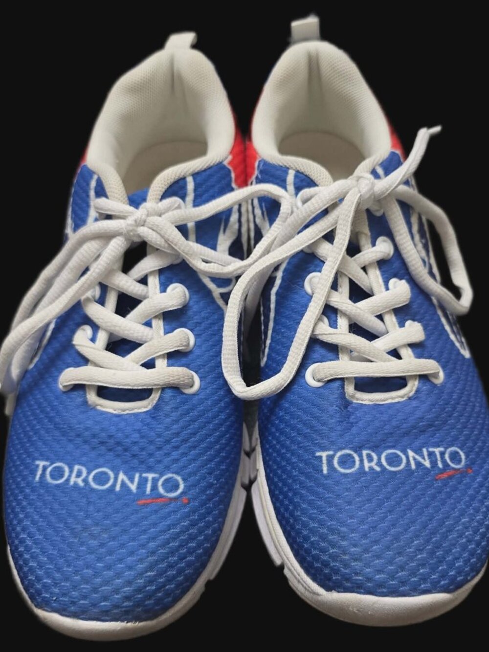 Toronto Blue Jays Athletic Sneakers Shoes Blue White Red Women’s Size 6 EU 37